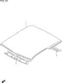 151 - ROOF PANEL (3DR)