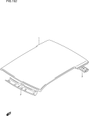 152 - ROOF PANEL (5DR)