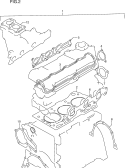 2 - ENGINE GASKET SET (SF310:E30)
