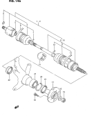 146 - FRONT AXLE (SF310)
