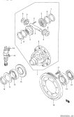 121 - DIFF GEAR AND SPEED GEAR (3AT:SY413)