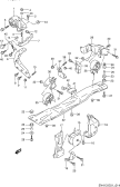 14 - ENGINE MOUNTING (SY413,SY415,SY416:2WD:AT)
