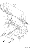 199 - REAR AXLE (SY416:4WD:3DR,4DR)