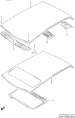 276 - ROOF PANEL (5DR)