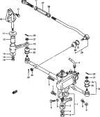 81 - A STEERING LINK AND GEAR BOX