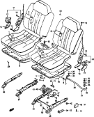 191 - REAR SEAT (2DR:90, 91 MODEL:PRODUCT OF CANADA:JX, JLX)