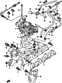 17 - INTAKE MANIFOLD AND THROTTLE BODY (2 VALVE:AT)