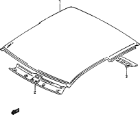 169 - ROOF PANEL (3DR)