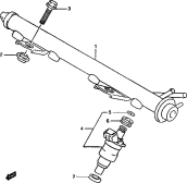34 - DELIVERY PIPE (DOHC)