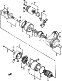 85 - STARTER MOTOR (AT:SOHC:PRODUCT OF JAPAN:N/PS)