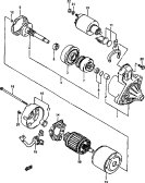 86A - STARTING MOTOR(AT:SOHC:PRODUCT OF JAPAN:94 MODEL)