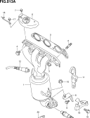13A - EXHAUST MANIFOLD (TYPE 2)