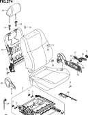 274 - FRONT LH SEAT 