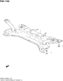 125 - FRONT SUSPENSION FRAME (A5B310,A5B412)