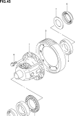45 - FRONT DIFFERENTIAL GEAR (AT)