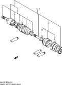 62 - FRONT DRIVE SHAFT (4WD)