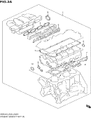 2A - ENGINE GASKET SET (TYPE 2,3,4:A5B412)
