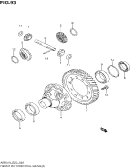 93 - FRONT DIFFERENTIAL GEAR (A5B413D)