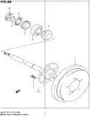 88 - REAR AXLE AND BRAKE DRUM