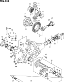 133 - FRONT DIFF GEAR (4WD)