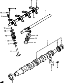 7 - CAMSHAFT AND VALVE