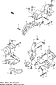 10 - ENGINE MOUNTING (RB413:MT:2WD)