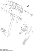 75 - PEDAL/PEDAL BRACKET (LHD:AT)