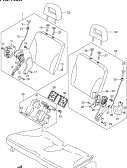 145A - REAR SEAT (TYPE 2,3:GL,SPECIAL)