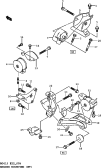 5 - ENGINE MOUNTING (2WD)