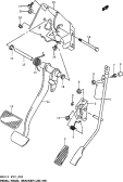 85 - PEDAL/PEDAL BRACKET (LHD:AT)