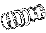 35-08 CENTER SUPPORT & PLANETARY SUN GEAR (ATM)