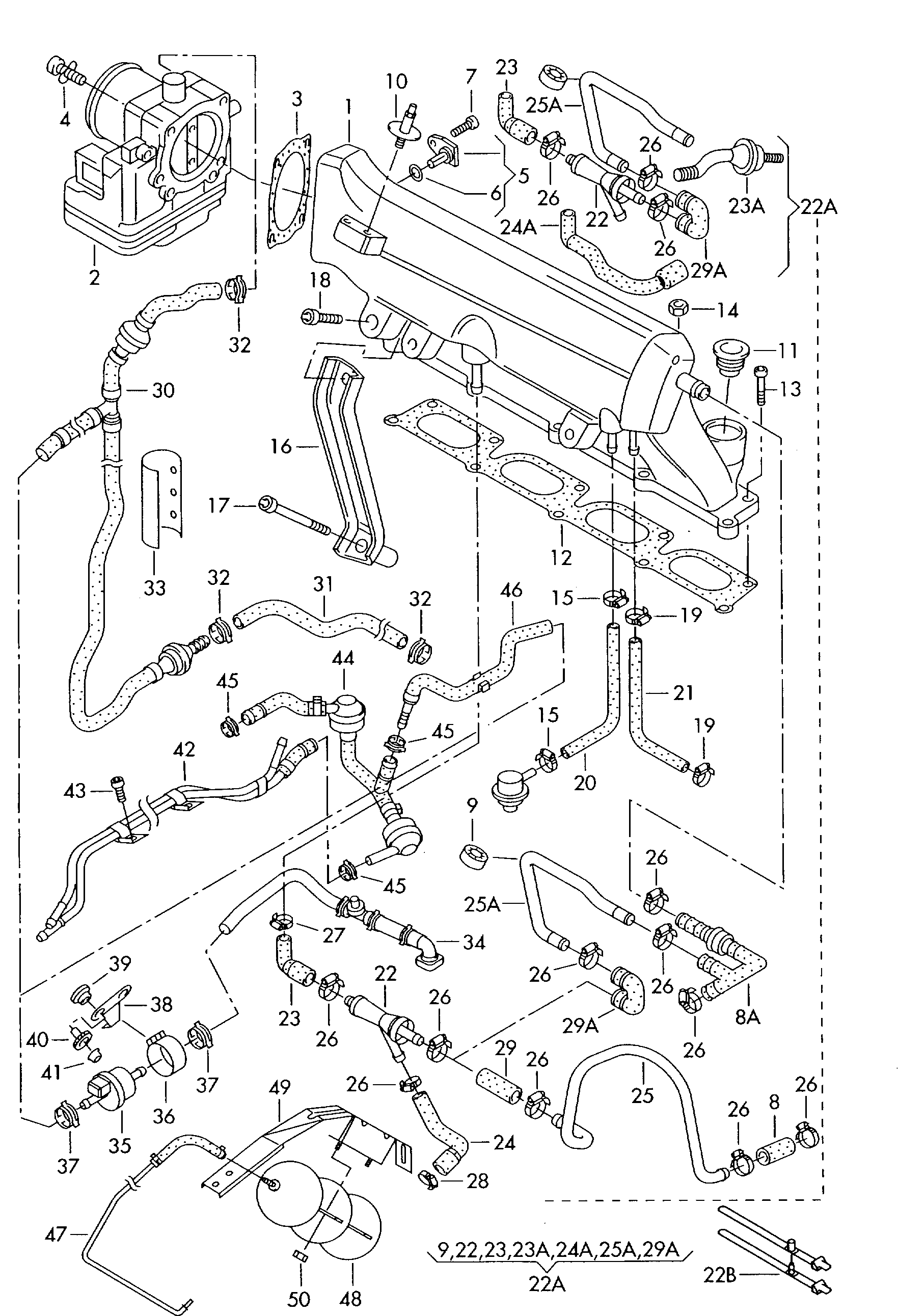 VW, Golf Mexico, 2000, Engine, 13329 - Catcar.info 
