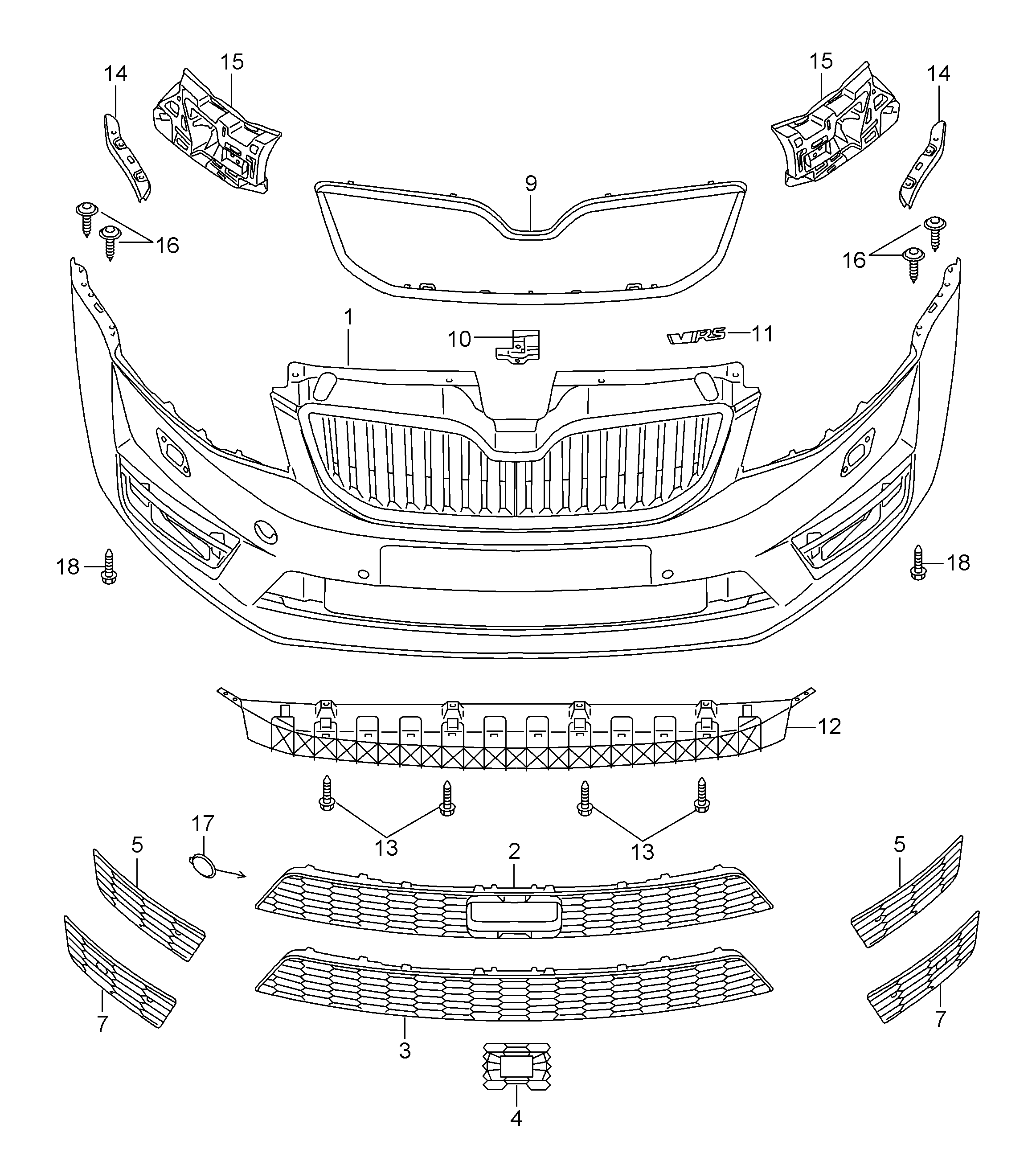SKODA, Octavia Europe, 2016, Body, 80705 - Catcar.info 