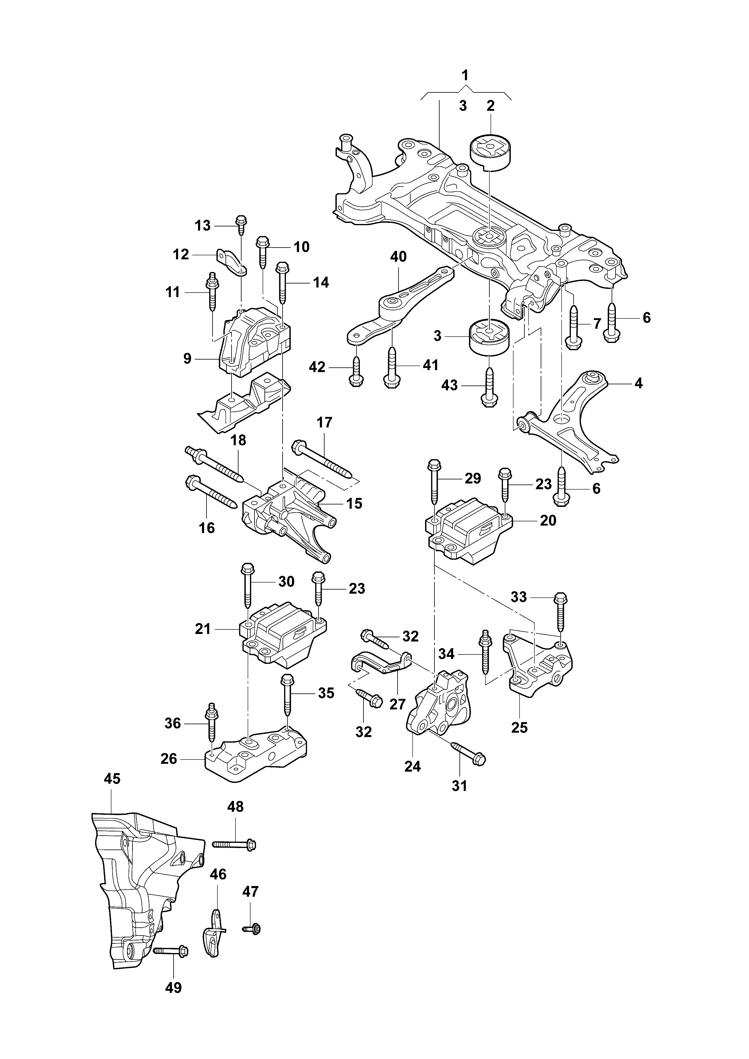 SKODA, Yeti SVW, 2017, Engine, 19920 - Catcar.info 