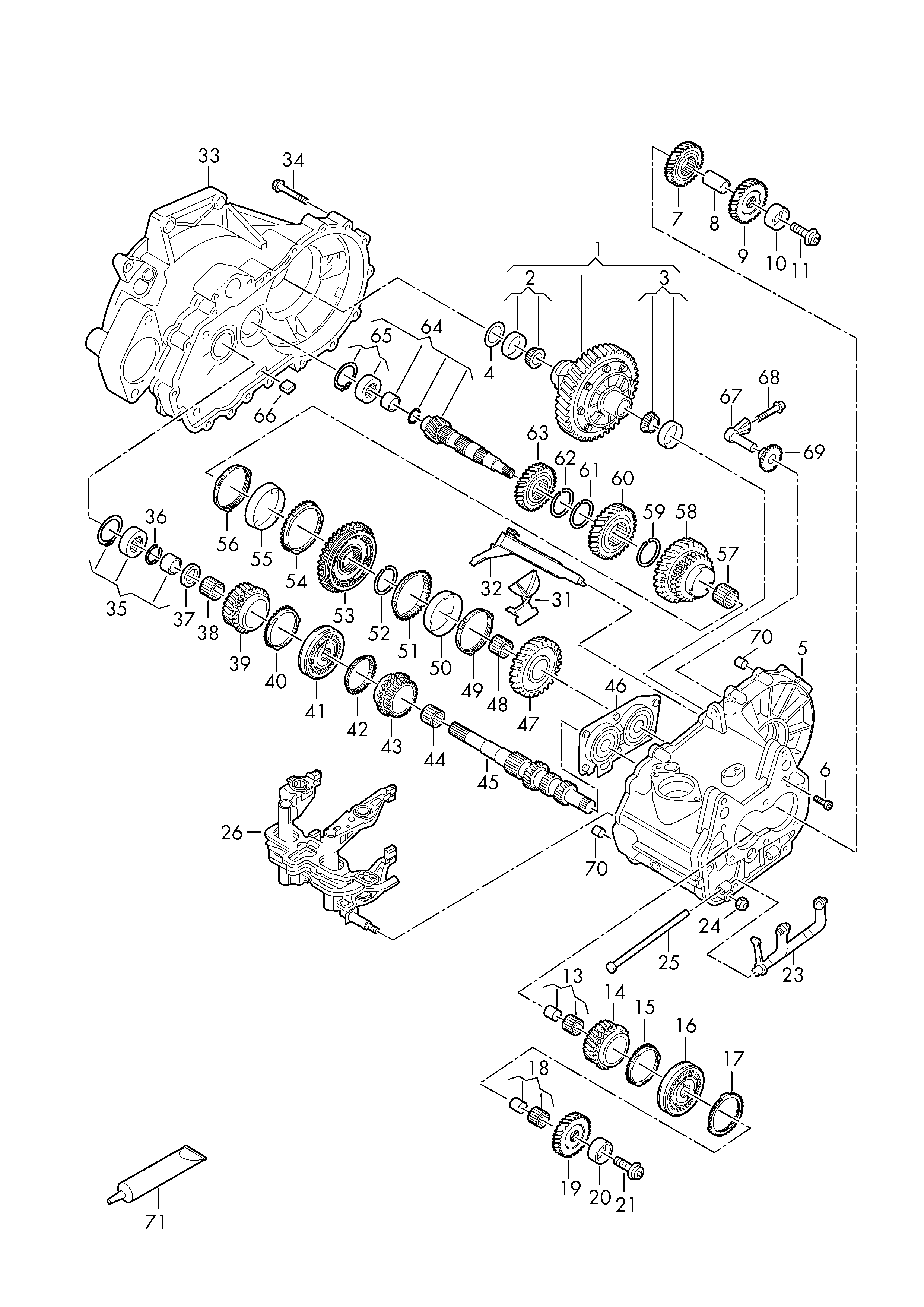 VW, T-Roc Europe, 2018, Gearbox, 30052 - Catcar.info 