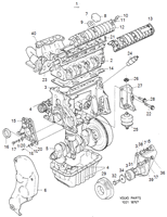 Двигатели с фитингами CH 569702-590793 , B18EP