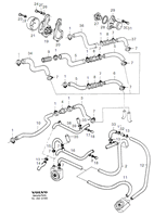 Система охлаждения двигатель и связанные части AUTO.TRANS CH 72258- B18 TURBO , B18FT, AT4