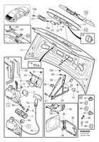 Крышка багажника Система замыкания люк бака  2004- 