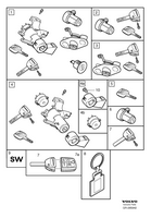 Узлы замка L.H.D При заказе отдельных ключей или ключей с комплектом замка также должно быть заказано программное обеспечение.,2004- , L.H.D