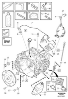 Коробка передач, автомат    , B5254T7, AW55-50/51SN
