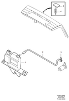 Система замыкания крышка багажника  EXEC , 4DRS W/O S.R