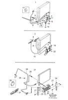 Доп. масляный радиатор автоматическая коробка передач 4CYL,DSL , B200FT, AW71