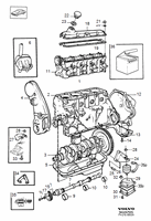 Двигатели с фитингами  B230ET/FT/GT , B230FT