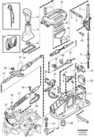 Переключение передач коробка передач, автоматическа  1999- , AW42 AWD, L.H.D
