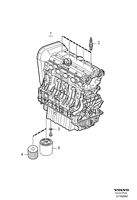 Двигатель сервисные наборы TURBO 5CYL , B5234T7