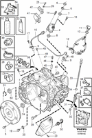 Коробка передач, автоматическа связанные части DSL AW55-50/51SN , D5244T, AW55-50/51SN