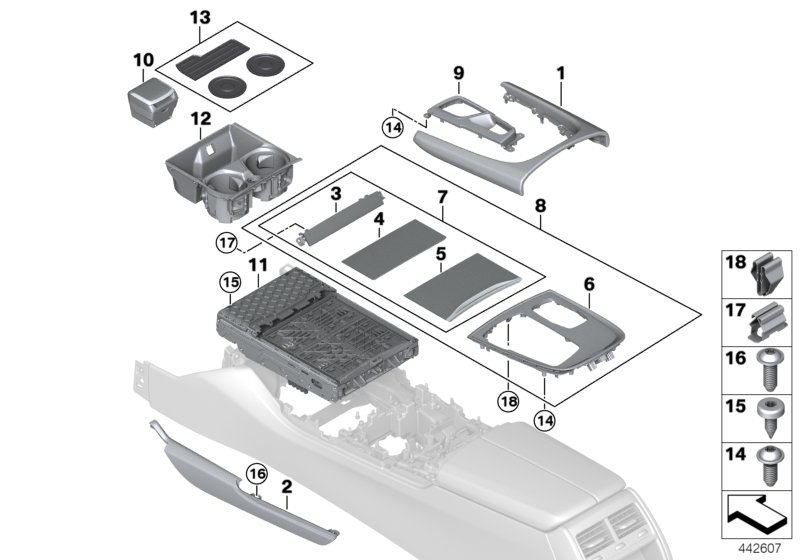 Mounting parts