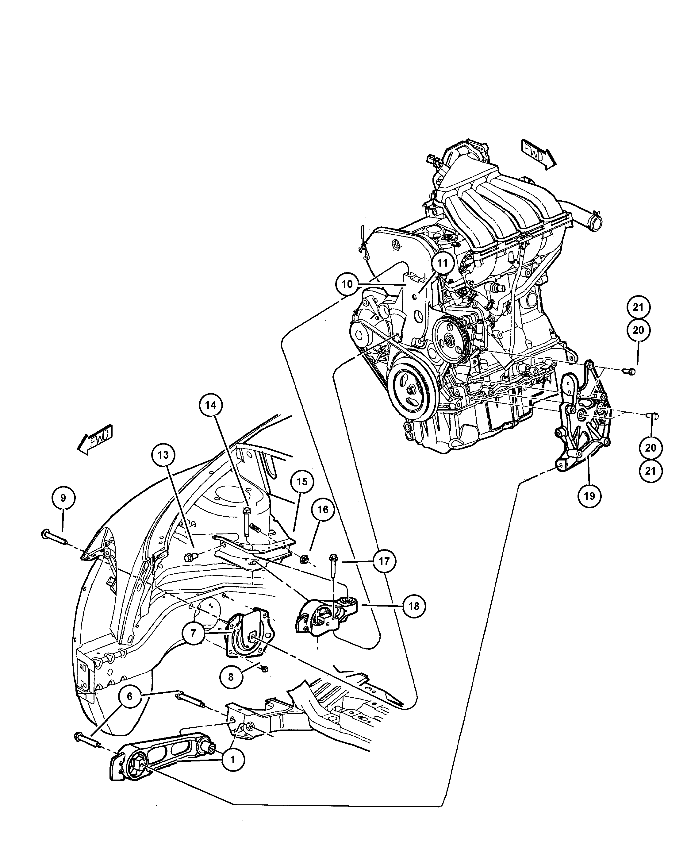 Схема генератора крайслер. Схема двигателя EDZ 2.4. Опора двигателя Chrysler pt Cruiser 2.4 схема. Схема мотора пт Крузер 1.6. Схема двигателя Cruiser pt Cruiser 2002.