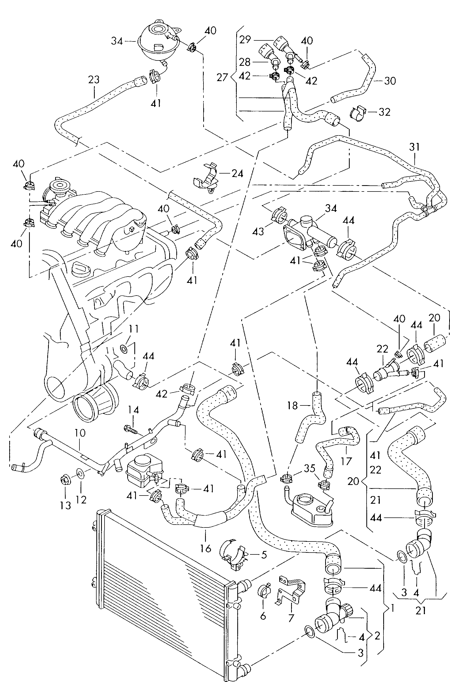 2004 Vw Beetle Parts Diagram